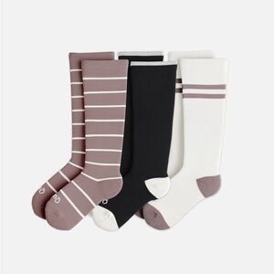 Maternity Compression Socks 3-Pack - Small